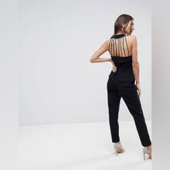 Adelyn Rae Marlena Halterneck Jumpsuit - Picture 3 of 10